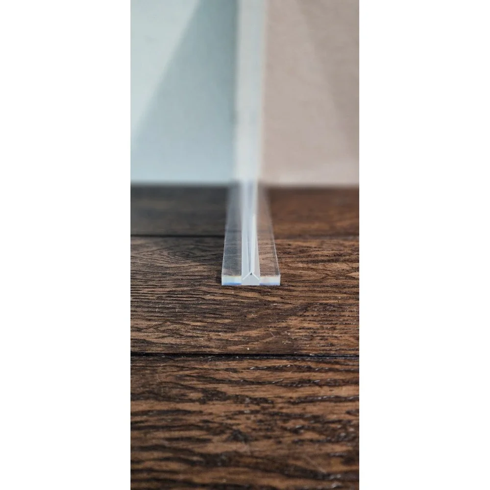 6 Pack Acrylic Sign Holder 8.5 x 11,  Sign Holder Clear Vertical Menu